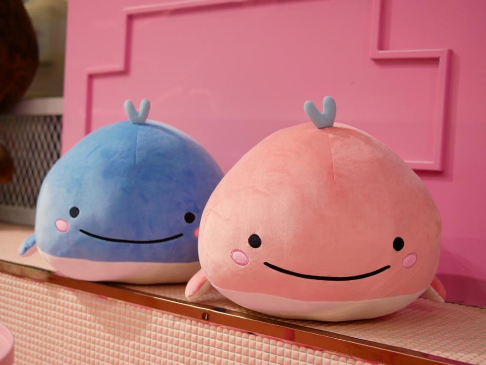 15CM Cute Down cotton whale plush toy super soft dolphin pillow Stuffed toys high quality Aquatic creatures birthday gift