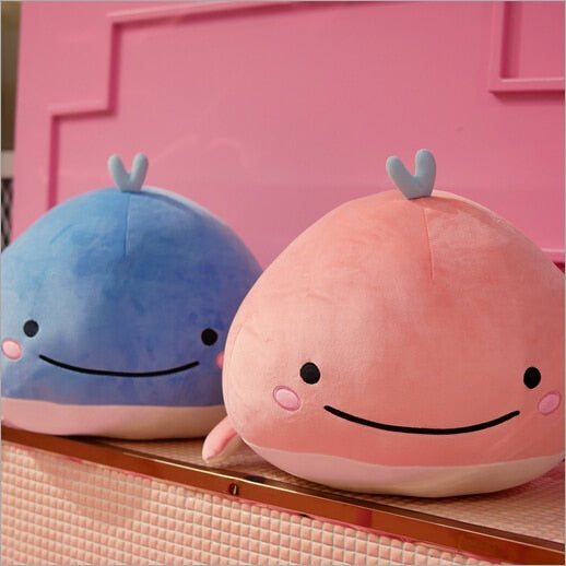 15CM Cute Down cotton whale plush toy super soft dolphin pillow Stuffed toys high quality Aquatic creatures birthday gift